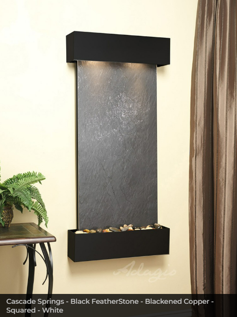 Adagio Water Features Cascade Springs Wall Fountain