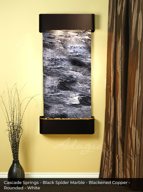 Adagio Water Features Cascade Springs Wall Fountain
