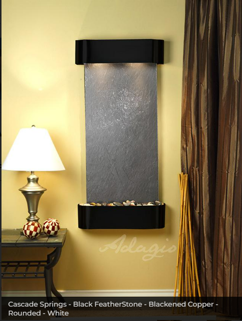 Adagio Water Features Cascade Springs Wall Fountain