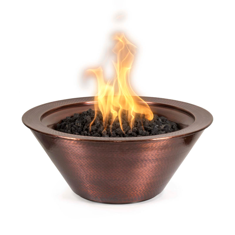 The Outdoor Plus Cazo Fire Bowl - Hammered Patina Copper