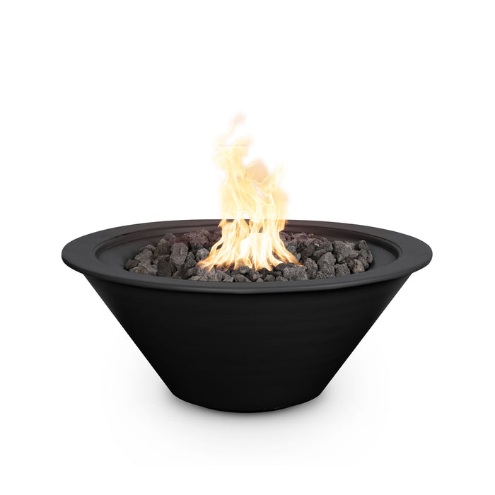 The Outdoor Plus Round Cazo Fire Bowl - Metal Powder Coat, Metal Fire Bowl, Fire Feature, Powdercoated Steel Fire Bowl, Round Fire Bowl