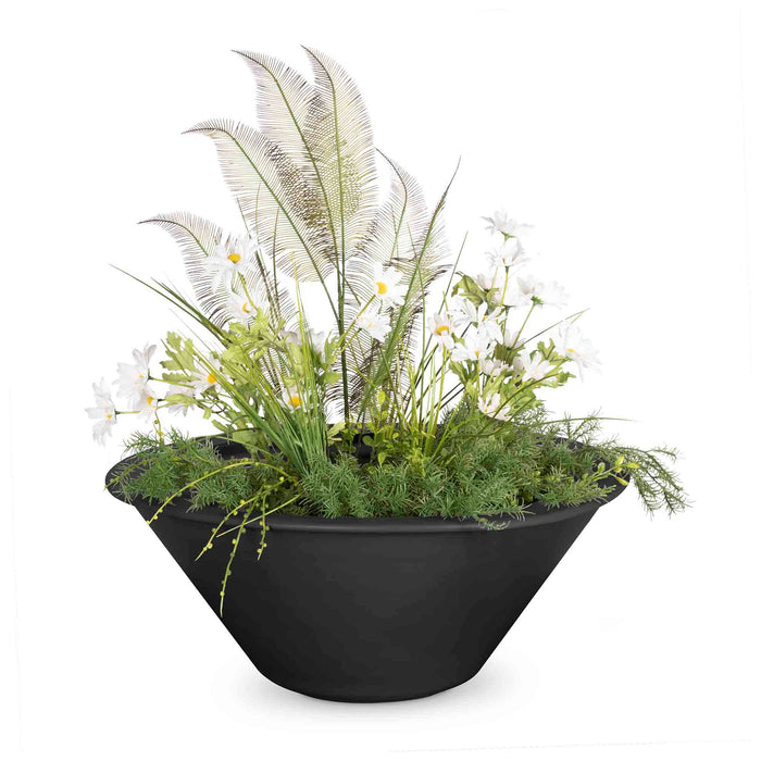 The Outdoor Plus Cazo Planter Bowl - Metal Powder Coat, Powder Coated Planter Bowl, Metal Planter Bowl