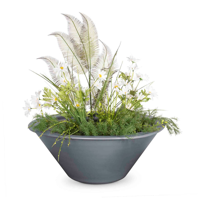 The Outdoor Plus Cazo Planter Bowl - Metal Powder Coat, Powder Coated Planter Bowl, Metal Planter Bowl