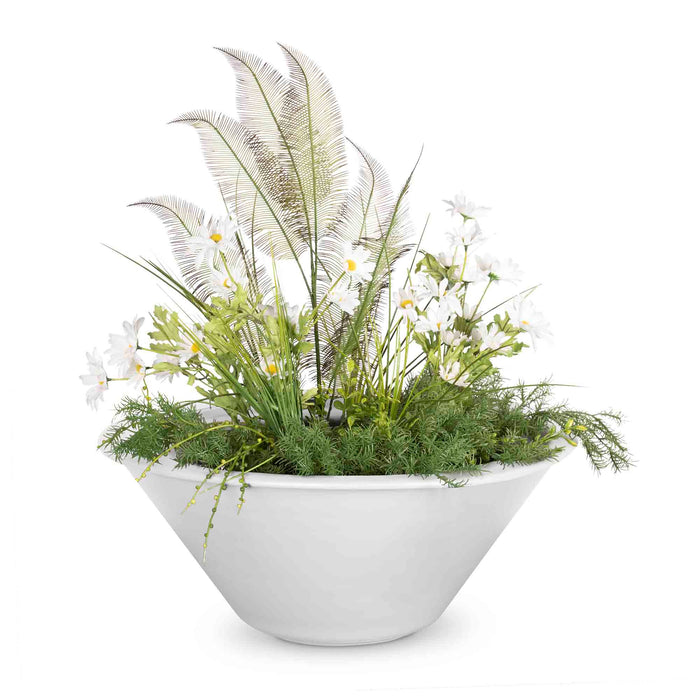 The Outdoor Plus Cazo Planter Bowl - Metal Powder Coat, Powder Coated Planter Bowl, Metal Planter Bowl