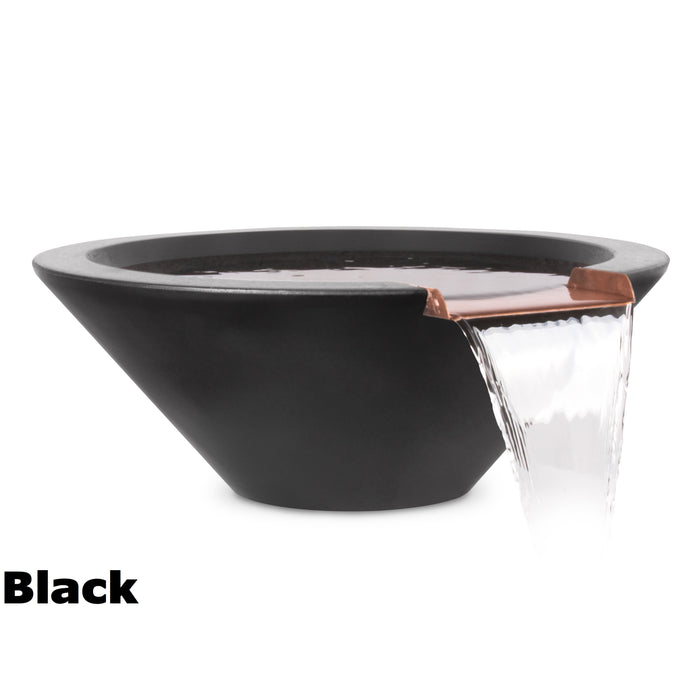 The Outdoor Plus Cazo Water Bowl - GFRC Concrete