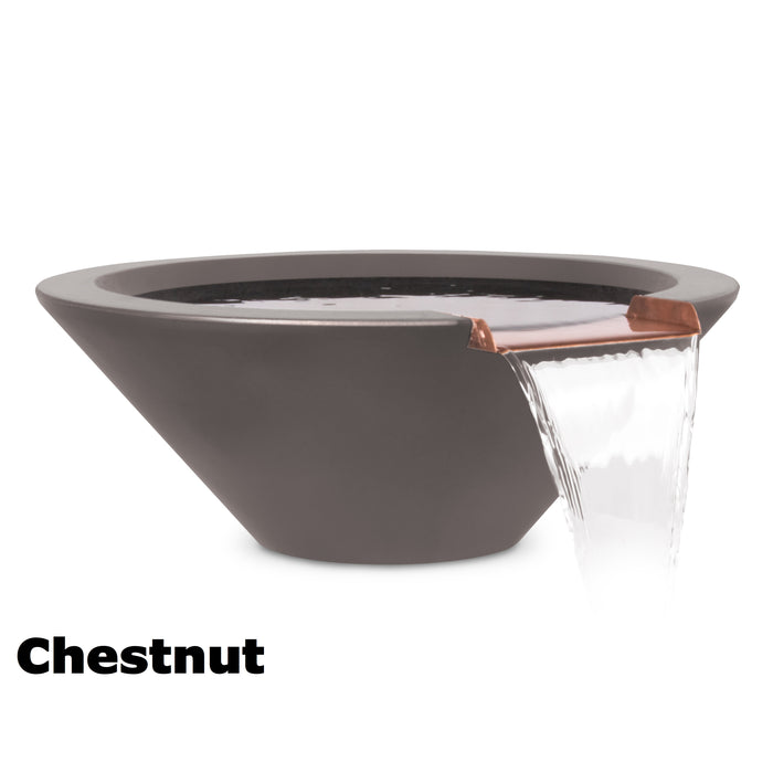 The Outdoor Plus Cazo Water Bowl - GFRC Concrete