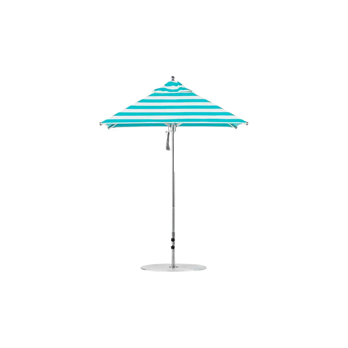 Ledge Lounger Premier Aluminum Umbrella - 7.5' Square Pulley