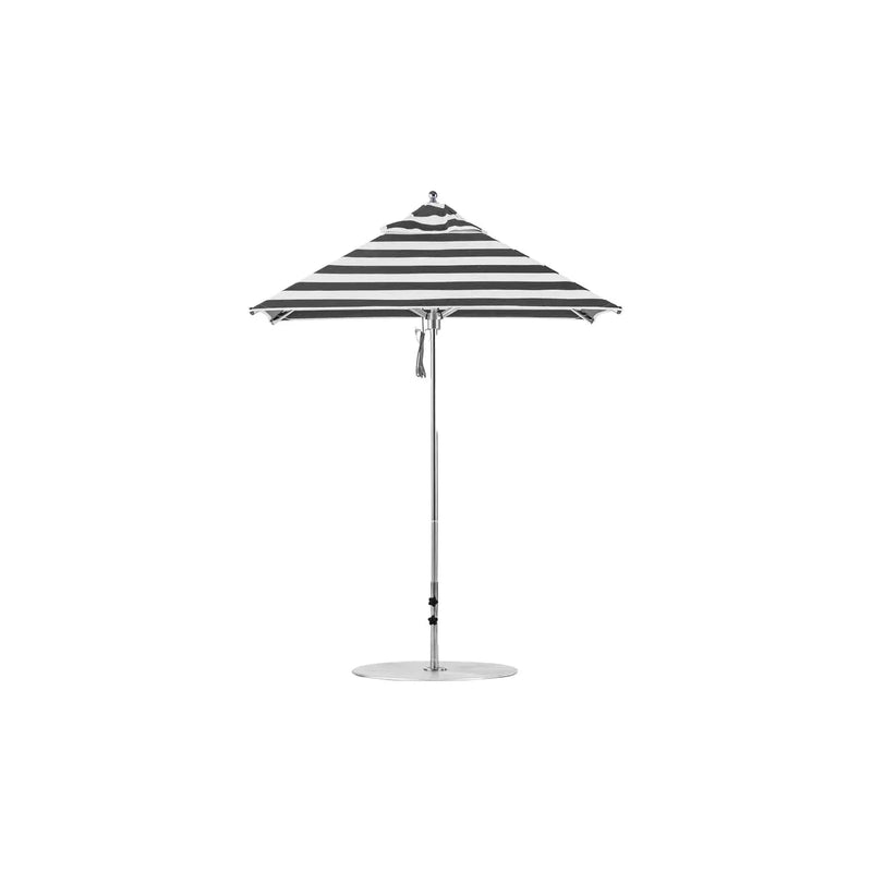 Ledge Lounger Premier Aluminum Umbrella - 6.5' Square Pulley