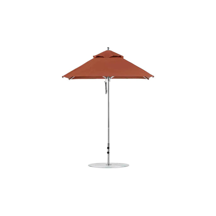 Ledge Lounger Premier Aluminum Umbrella - 7.5' Square Pulley