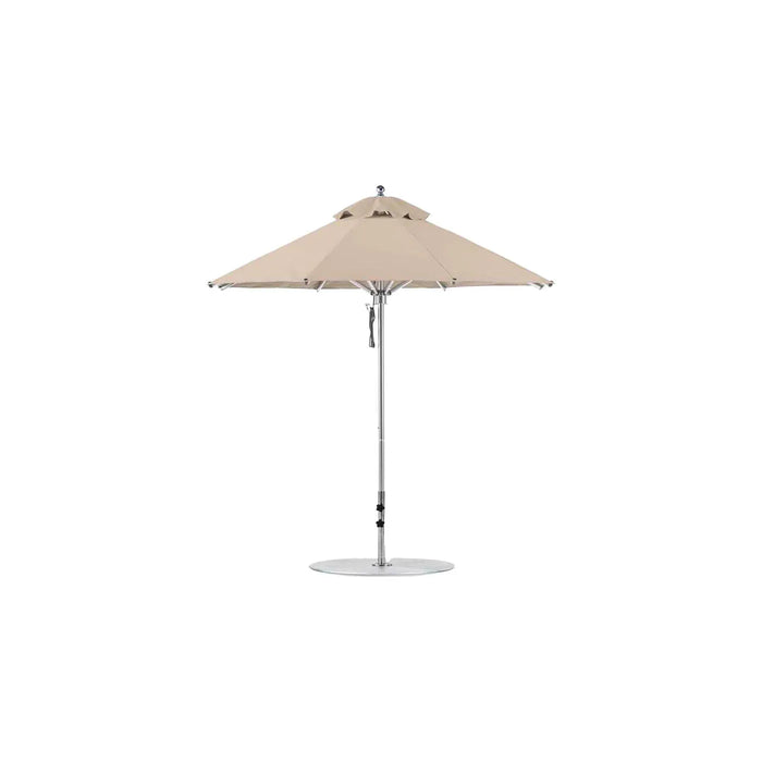 Ledge Lounger Premier Aluminum Umbrella - 7.5' Octagon Pulley