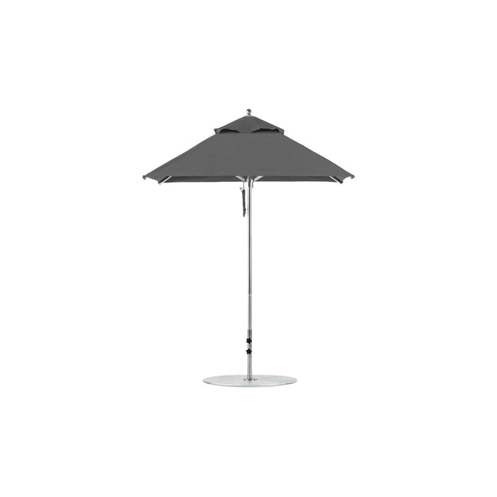 Ledge Lounger Premier Aluminum Umbrella - 7.5' Square Pulley