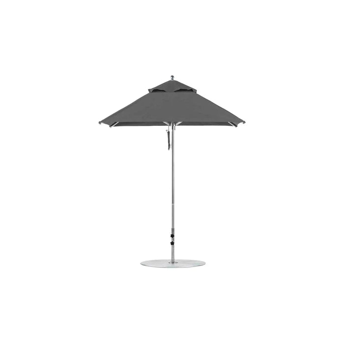 Ledge Lounger Premier Aluminum Umbrella - 6.5' Square Pulley