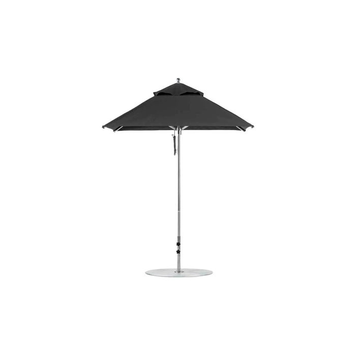 Ledge Lounger Premier Aluminum Umbrella - 6.5' Square Pulley