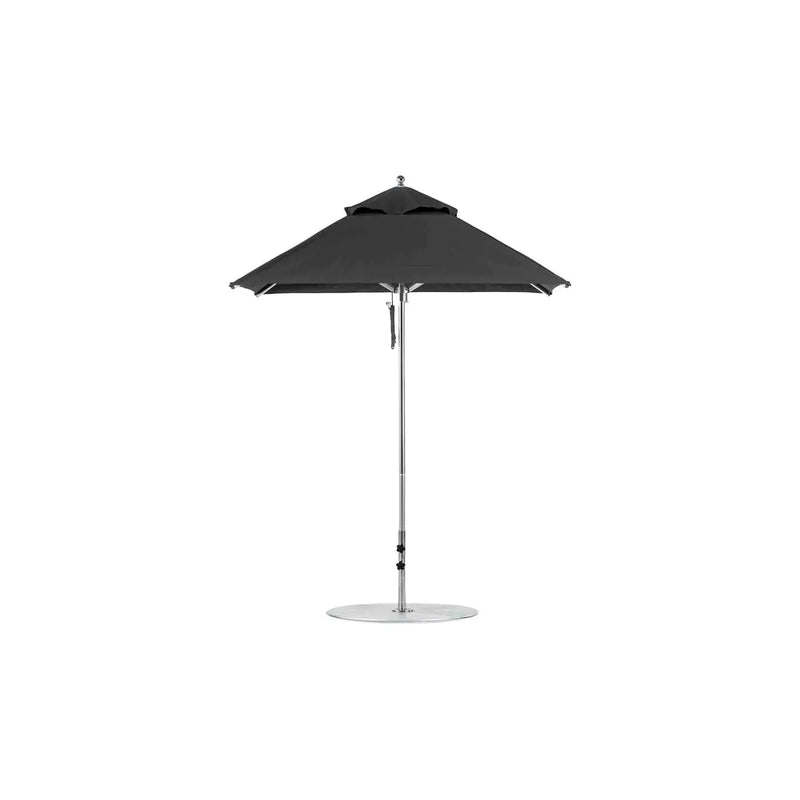 Ledge Lounger Premier Aluminum Umbrella - 7.5' Square Pulley