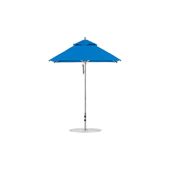 Ledge Lounger Premier Aluminum Umbrella - 6.5' Square Pulley