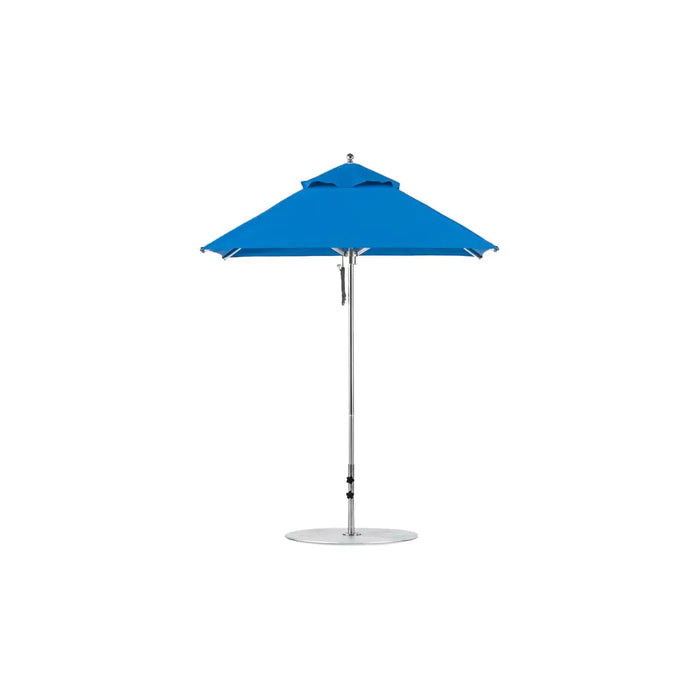 Ledge Lounger Premier Aluminum Umbrella - 7.5' Square Pulley