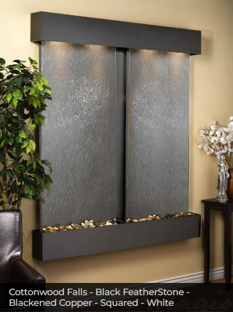 Adagio Water Features Cottonwood Falls Wall Fountain