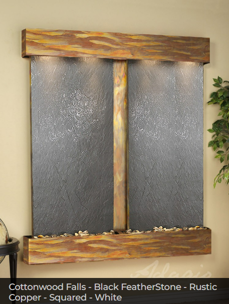 Adagio Water Features Cottonwood Falls Wall Fountain