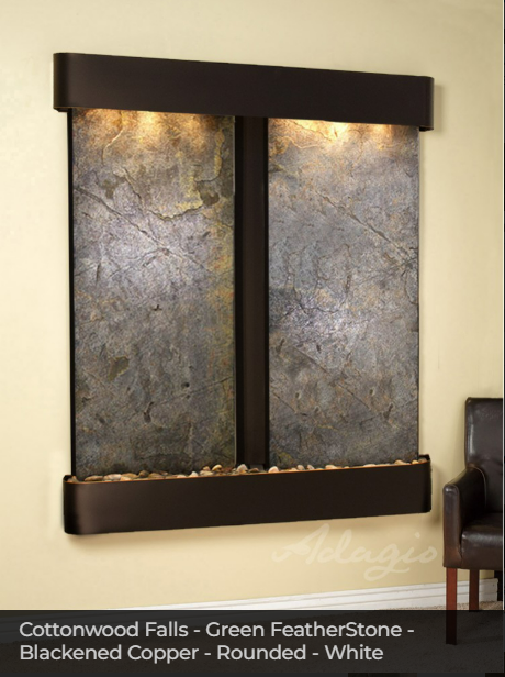 Adagio Water Features Cottonwood Falls Wall Fountain