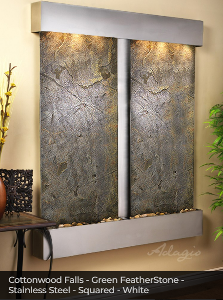 Adagio Water Features Cottonwood Falls Wall Fountain