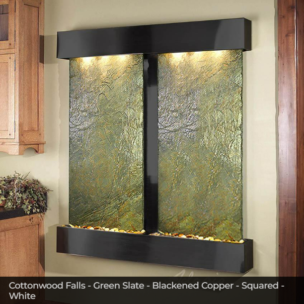 Adagio Water Features Cottonwood Falls Wall Fountain