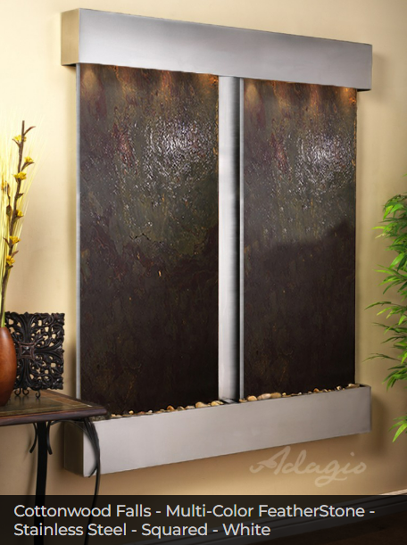 Adagio Water Features Cottonwood Falls Wall Fountain
