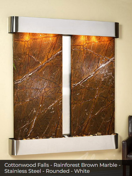 Adagio Water Features Cottonwood Falls Wall Fountain