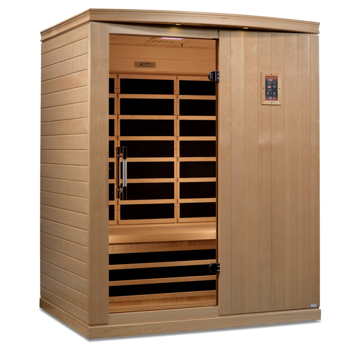Madrid Elite 3 Person Ultra Low EMF FAR Infrared Sauna