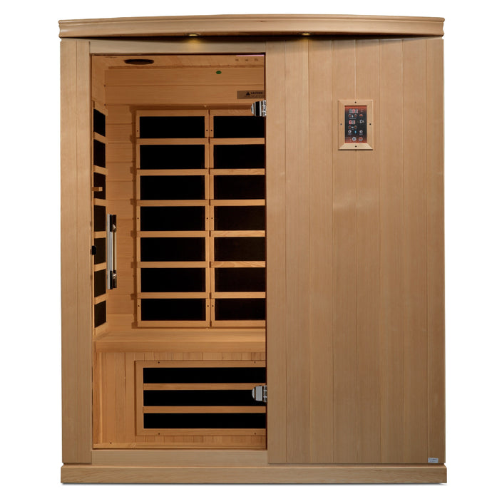 Madrid Elite 3 Person Ultra Low EMF FAR Infrared Sauna