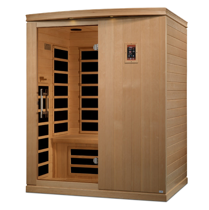 Madrid Elite 3 Person Ultra Low EMF FAR Infrared Sauna