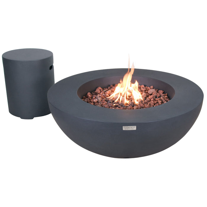 Elementi Lunar Fire Bowl Table