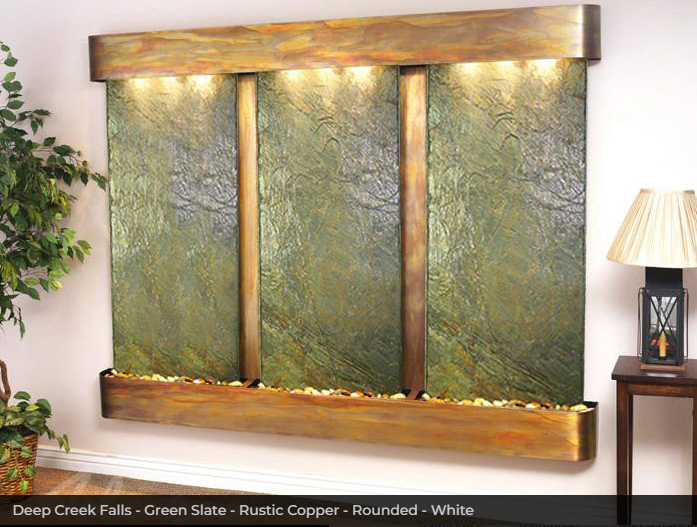Adagio Water Features Deep Creek Falls Wall Fountain