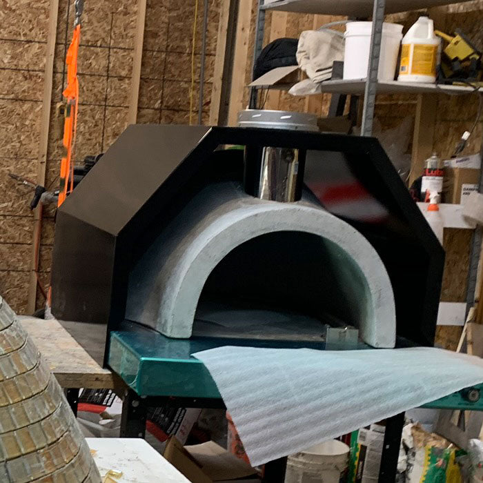 HPC Fire Di Napoli Series, Outdoor Oven, Glass Tiled Oven, Dual Fuel Oven, DIY Install Pizza Oven, Outdoor Hybrid Oven, Wood Fired Pizza Oven | Forno De Pizza