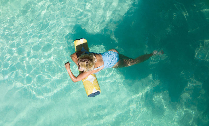 Ledge Lounger Laze Doodle Pool Float