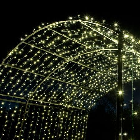 20' Drive Through Christmas Lights Tunnel
