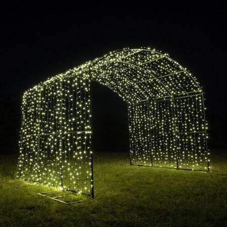 20' Drive Through Christmas Lights Tunnel