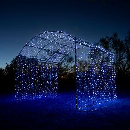 20' Drive Through Christmas Lights Tunnel