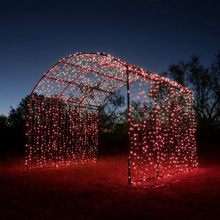 20' Drive Through Christmas Lights Tunnel