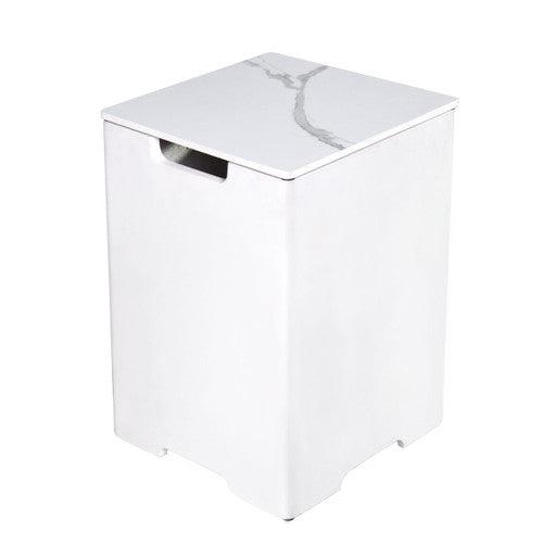 Elementi Plus Porcelain Square Tank Cover - ONB401BW/BB