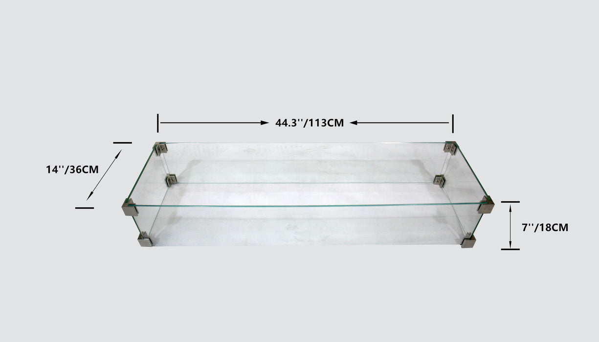 Elementi Rectangular Wind Screen (ONC05-005)