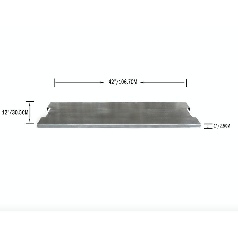 Elementi Stainless Steel Lid for Granville, Hampton, & Sonoma Fire Tables (ONF01-442D)