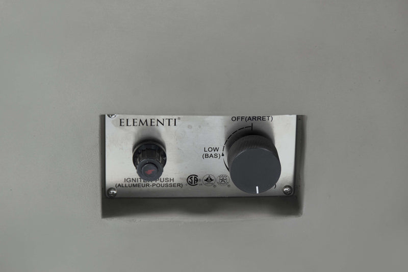 Elementi Lunar Fire Bowl Table