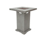 Concrete Elementi Montreal fire pit table on a white background