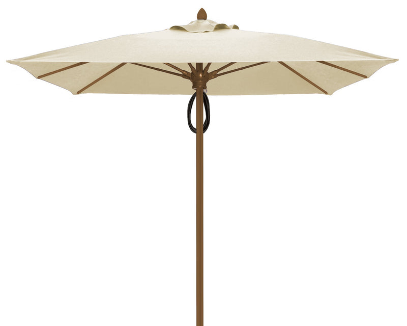 FiberBuilt Oceana Center Pole Square Umbrella