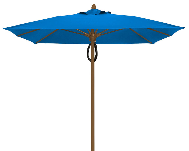 FiberBuilt Oceana Center Pole Square Umbrella