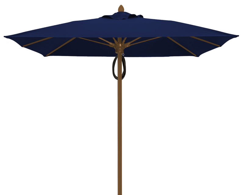 FiberBuilt Oceana Center Pole Square Umbrella