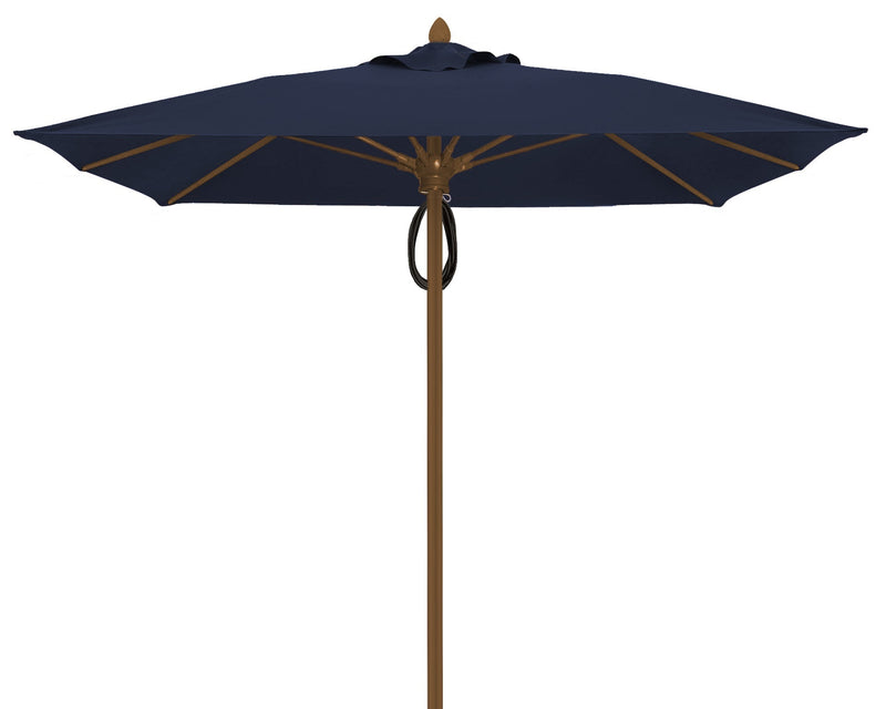 FiberBuilt Oceana Center Pole Square Umbrella