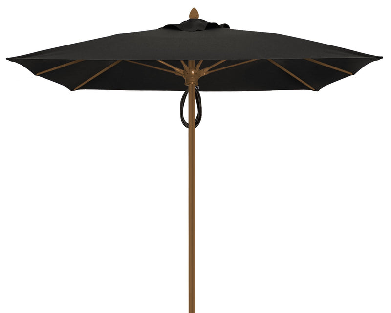 FiberBuilt Oceana Center Pole Square Umbrella