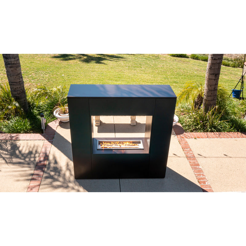 The Outdoor Plus Williams Fireplace - Metal Powder Coat