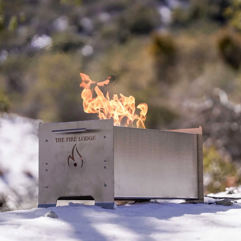 The Outdoor Plus Overlander Portable Fire Pit & Grill In One